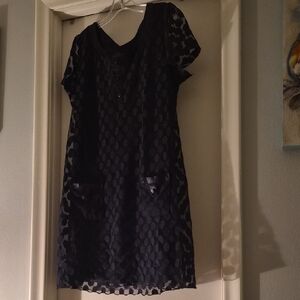 Black Poka Dot Dress